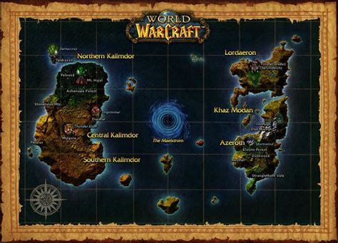 World Of Warcraft Mapa Sector Sk