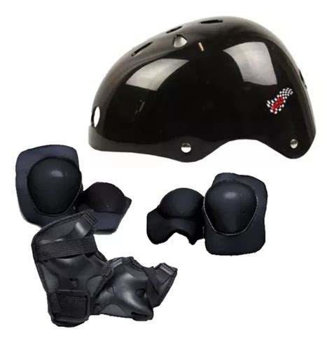 Kit Proteção Capacete Infantil Rava Play Bike Skate Patins Frete grátis