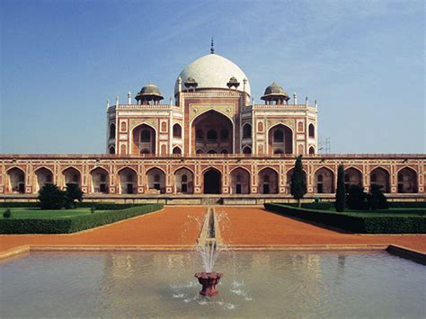 Humayuns Tomb Unesco World Heritage Site In Delhi India