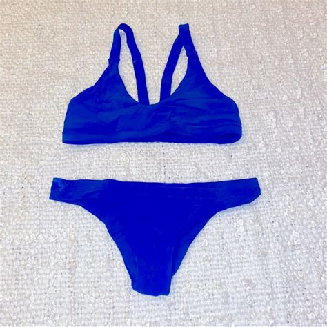 June Royal Blue Bikini Set Gem