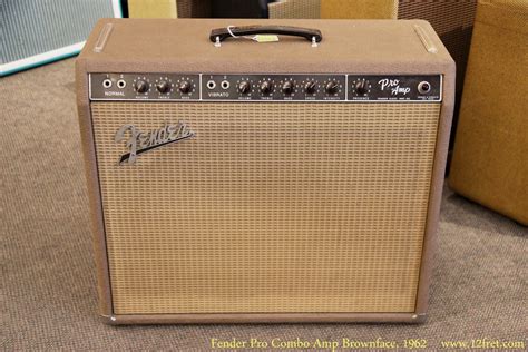 Fender Pro Combo Amp Brownface 1962