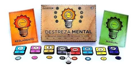 Juego Mesa Destreza Mental Desafios Cognitivos Mente Ingenio En Venta