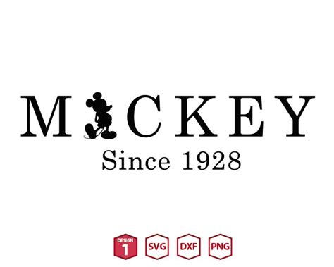 Mickey Since 1928 Svg Retro Mickey Svg Upp1011 Upplop Graphics