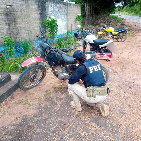 Prf Em Roraima Apreende Motocicleta Com Sinais Identificadores