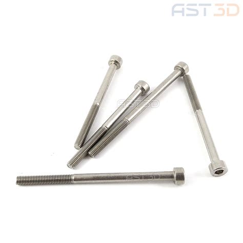 Винты с внутренним шестигранником М3/М4/М5/М6/М8 разной длины (сталь ...