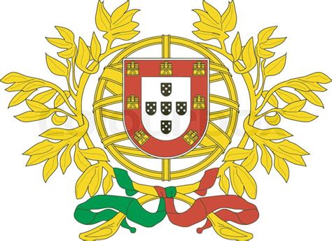 Coat Of Arms Of Portugal Stock Vector Colourbox