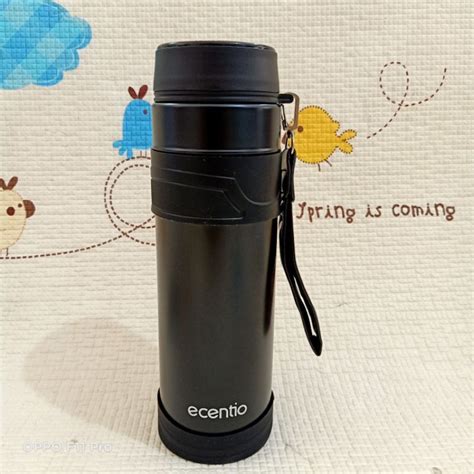 Jual ECENTIO TUMBLER BOTTLE LED HOT COLD ML BOTOL MINUM LED ECENTIO TAHAN PANAS
