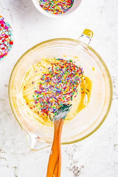 Frosted Funfetti Cake Mix Cookies Averie Cooks