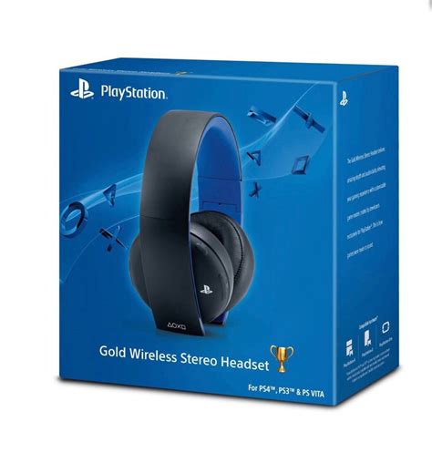 Headset Gold Wirless Ps4 Ps3 Original Star Games Paraguay