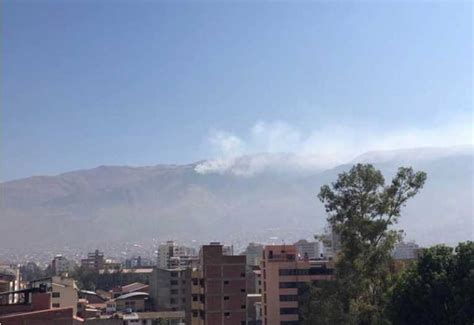 Sofocan Incendio Que Arrasó Con Dos Hectáreas Del Parque Tunari