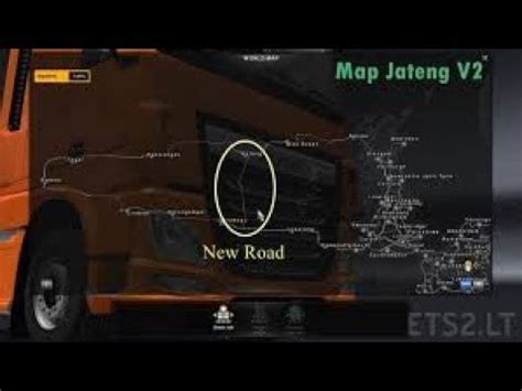 Euro Truck Simulator Part Jateng Map V Map Mod Bus Link Youtube