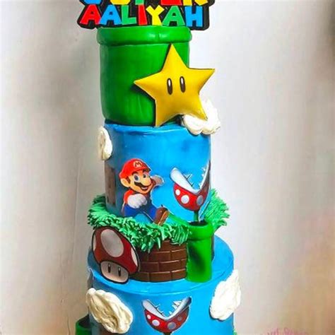 Super Mario Inspired Cake Topper Luigi Cake Topper Mario And Luigi Cake