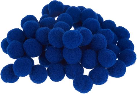 Amazon RAYHER HOBBY Pompoms Pack of 60 15 mm Ã Blue Everything