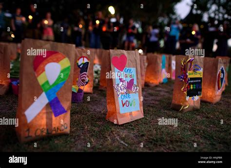 A Candlelight Vigil Honored The Victims Of The Pulse Nightclub Shooting