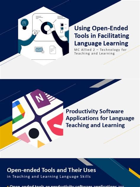 Using Open Ended Tools In Facilitating Language Learning Pdf