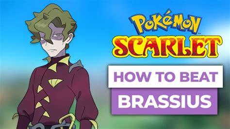 How To Beat Brassius Artazon Gym In Pokemon Scarlet And Violet