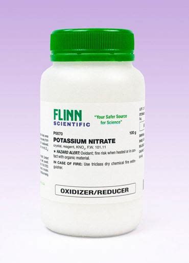 Potassium Nitrate Reagent 100 G Flinn Scientific