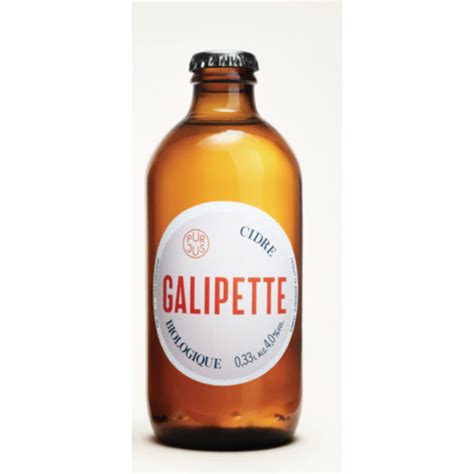 Galipette Cidre Biologique 33cl Cider Martin And Servera