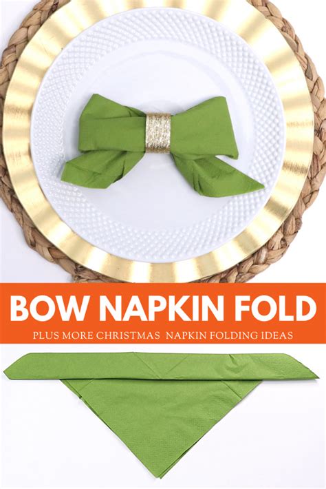 Easy Napkin Folds For Christmas Creative Ramblings