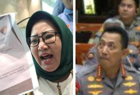 Detik Detik Seorang Wanita Berteriak Histeris Saat Kapolri Rapat Dengan