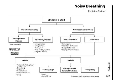 NOISY BREATHING: Pediatric Stridor - Blackbook : Blackbook