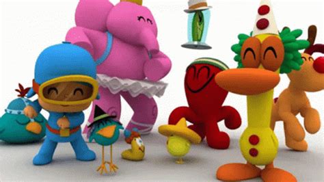 Pocoyo And Friends Dancing GIF | GIFDB.com