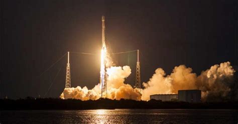 Spacex Launches Satellite But Fails To Land Rocket On Barge Cbs San