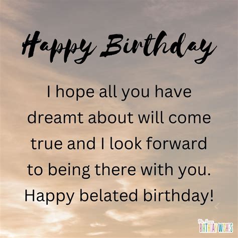 Top Belated Birthday Wishes Images Amazing Collection Belated