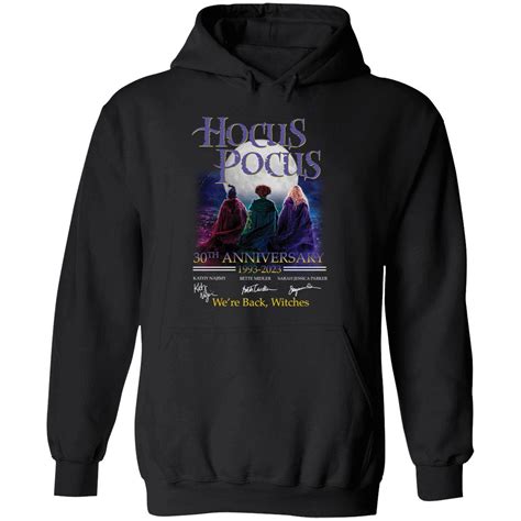 Hocus Pocus Th Anniversary We Re Back Witches Long Sleeve Shirt