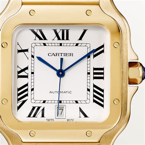 Crwgsa Reloj Santos De Cartier Tama O Grande Movimiento