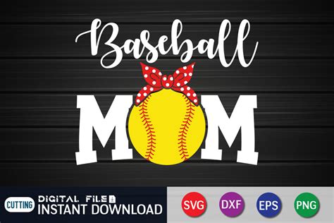 Baseball Mom Svg By Funnysvgcrafts Thehungryjpeg