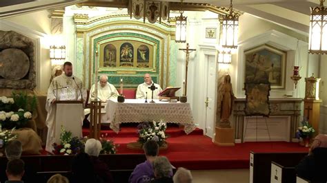 LIVE Catholic Mass Saint Margaret Shrine Bridgeport CT YouTube