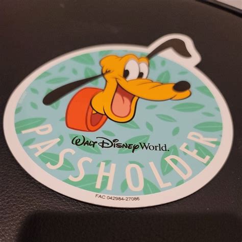 Disney Accents Disney Passholder Magnet Pluto Poshmark