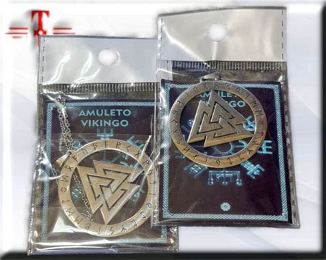 colgante Valknut símbolo vikingo Spotencias Tienda Esotérica