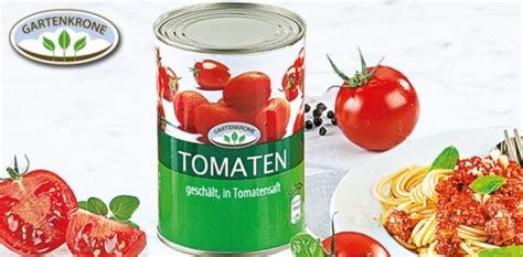 Gartenkrone Tomaten Gesch Lt In Tomatensaft Von Aldi S D