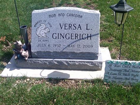 Versa Lou Neal Gingerich Find A Grave Memorial