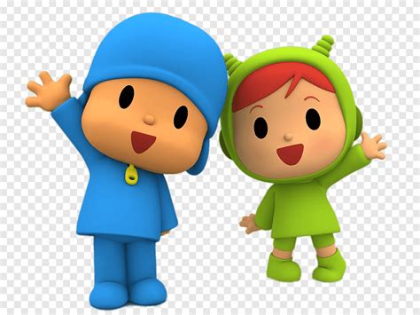 Pocoyo E Nina Acenando Desenhos Animados Pocoyo Png