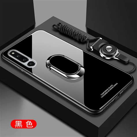 For Huawei Honor Magic Case Hard Tempered Glass With Stand Ring