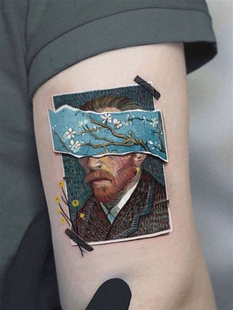 35 Tatuagens Inspiradas Nas Obras De Vincent Van Gogh