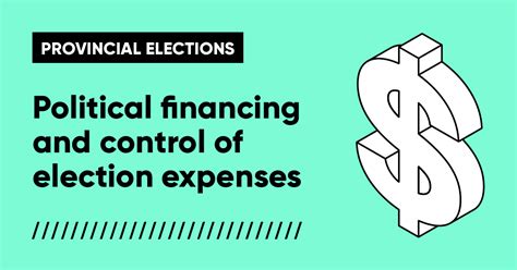 abcs  political financing   control  election expenses