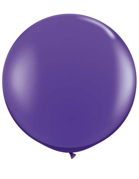 Globos Latex Redondo Cm Pastel Purpura Qualatex