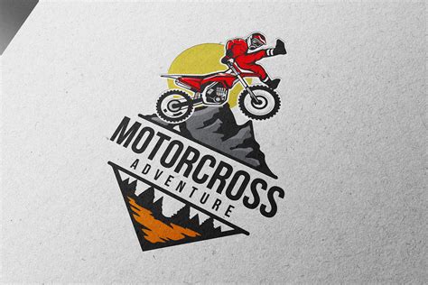 Motorcross MTX Dirt Bike Logo - Design Cuts