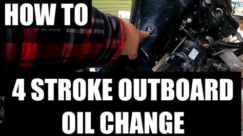 Mercury Outboard Oil Change How To Hp Stroke Easy Minute Job