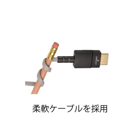 Hdmi 4k 60p 配管用着脱式 光ファイバーhdmiケーブル15m 18gbps ハイスピード対応 Hd2aocp 15m スター