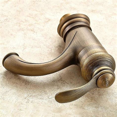 Antique Retro Bath Faucet European Basin Hot And Cold Bathroom Sink Mixer Tap Bronze Finish Jugs