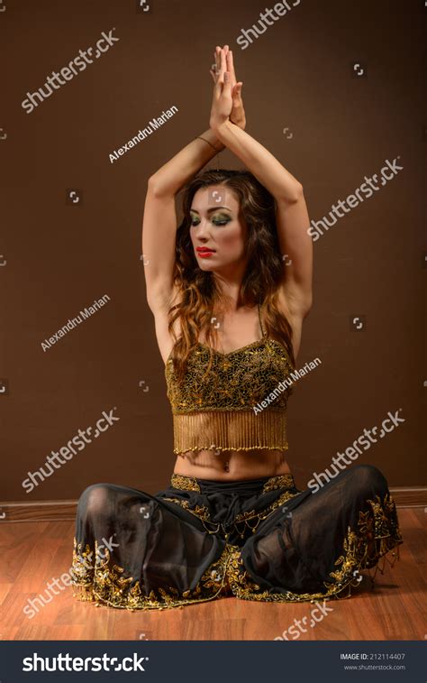 Beautiful Slim Woman Belly Dancer Sexy Shutterstock