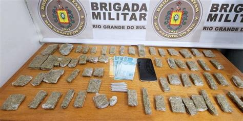 Traficante Preso Pela Brigada Militar Quando Entregava Drogas Em Gramado