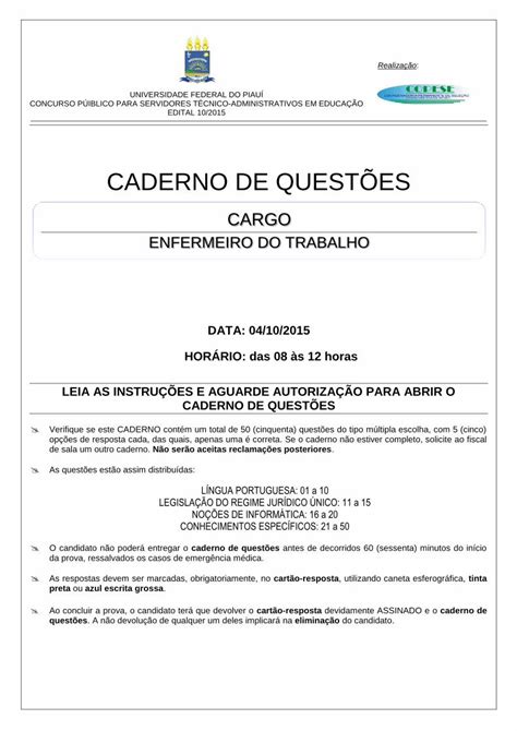 PDF CADERNO DE QUESTÕES qconcursos turista chilena ferida no