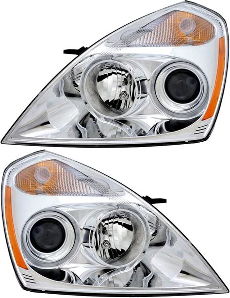 Amazon Gold Shrine For Kia Sedona Headlights Lamps Set