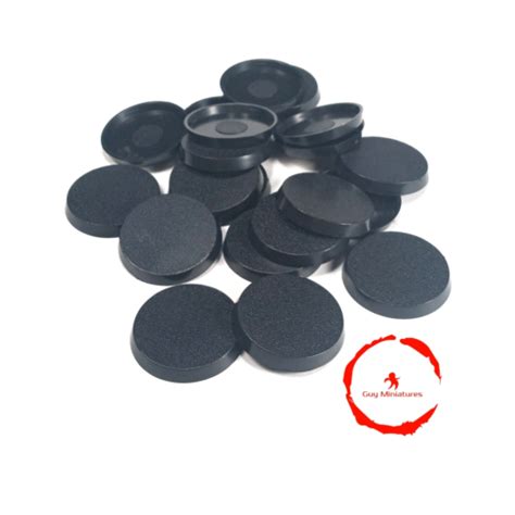 Lot Of 20 285mm Round Bases Aka 28mm Bases For Warhammer 40k Aos